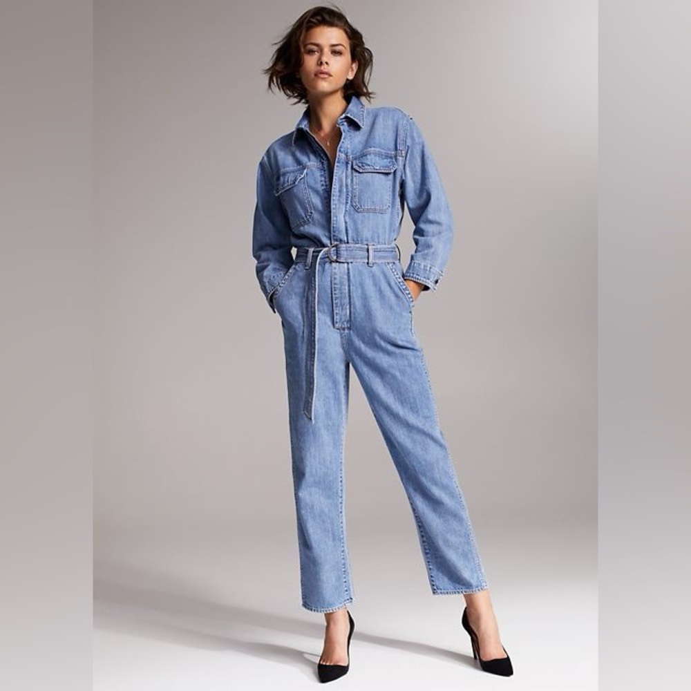 Aritzia Denim Forum’s Margot Denim Boiler Jumpsuit, Size XS